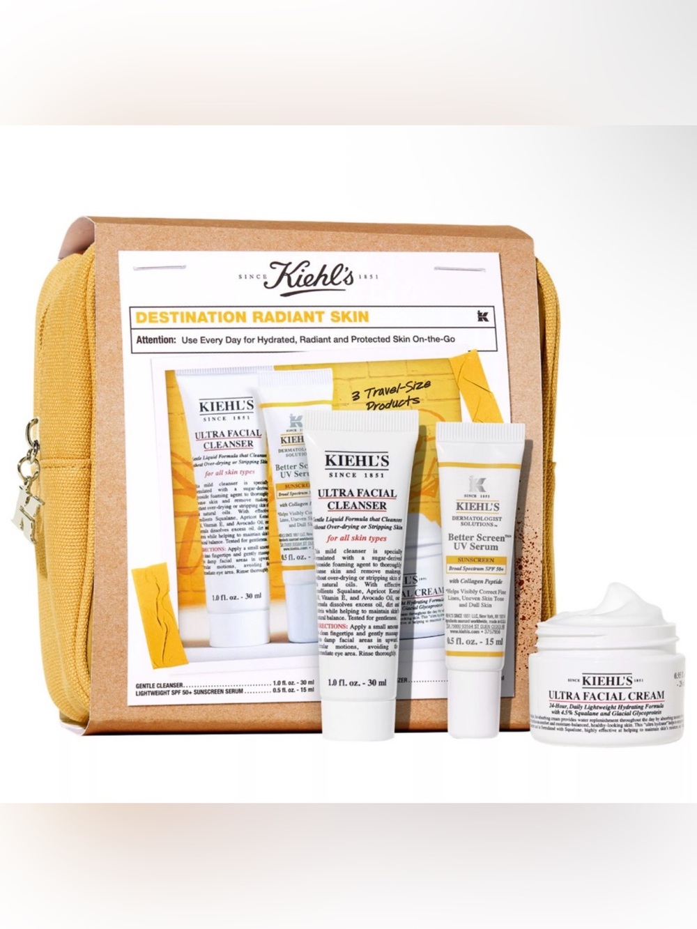 Kiehl's Since 1851 Destination Radiant Skincare Gift Set